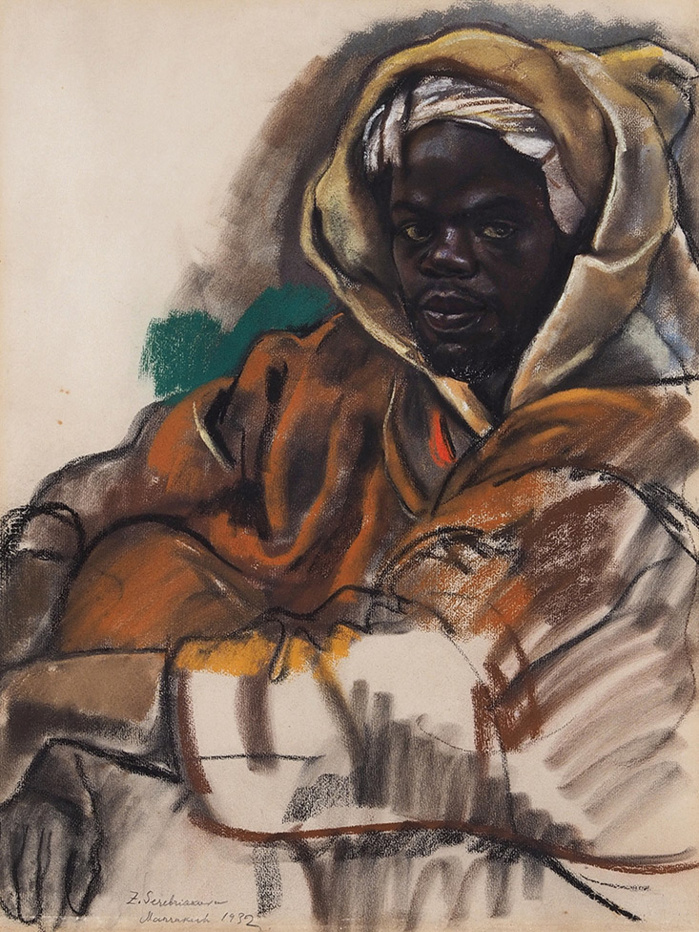 Le portrait marocain de Zinaida Serebryakova, vendu aux enchères en Russie à 173.000 euros