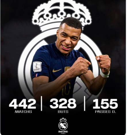 Transfert / Real : Mbappé numéro 10 la saison prochaine !