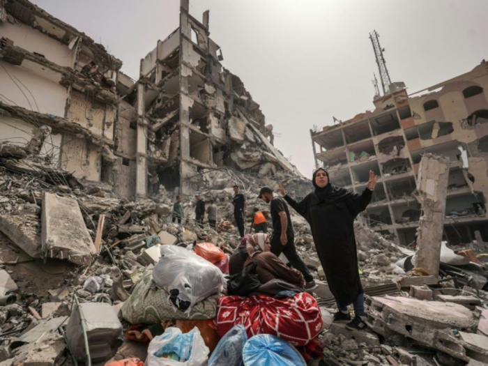 Raids israéliens et combats meurtries à Gaza, près de 450.000 déplacés à Rafah