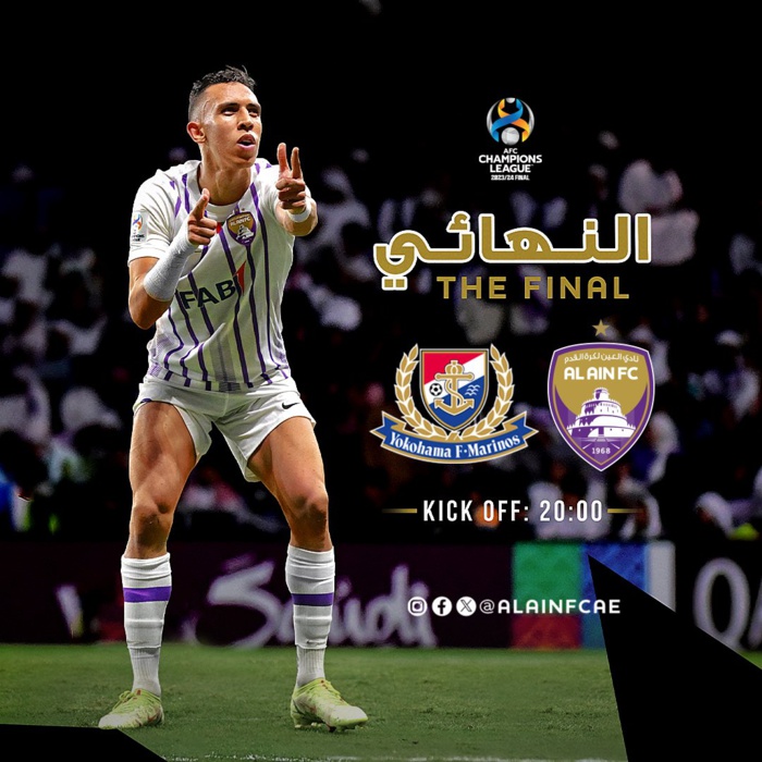 Finale retour LDC d’Asie / Al Aïn-Yokohama: Rahimi et coéquipiers, pour le titre et le billet du Mondial des clubs 2025 !