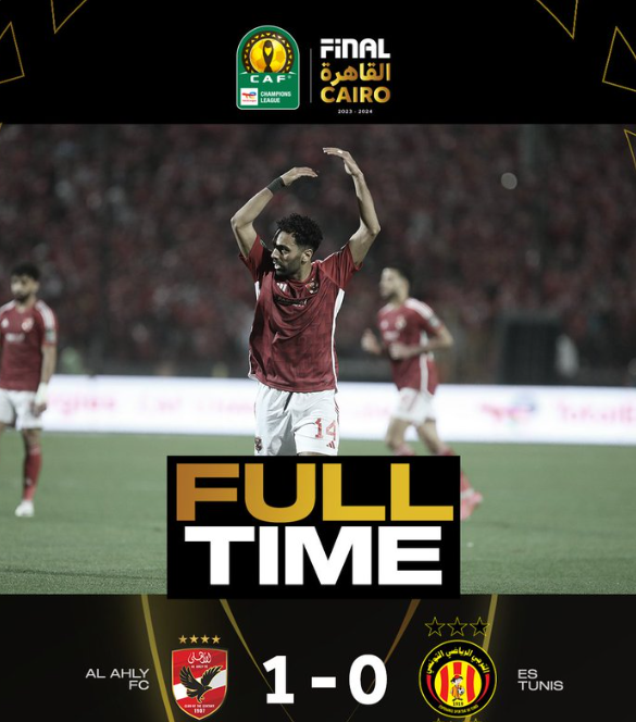 Ligue des Champions de la CAF: Al Ahly s’adjuge le Trophée 2024