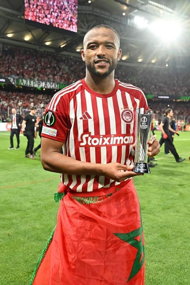 Europa League Conférence: El Kaâbi offre le Trophée à l'Olympiacos !