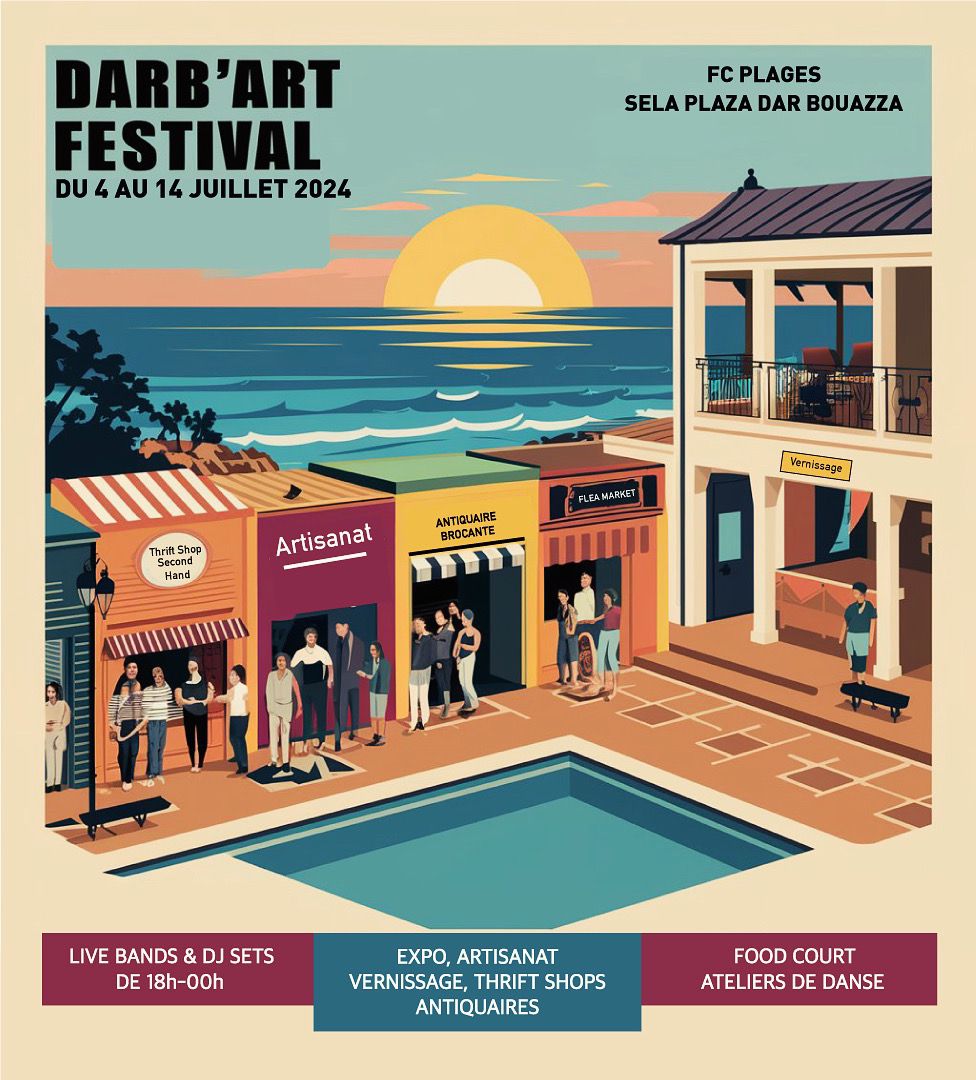 Dar Bouazza : L'été sera chaud au Darb Art Festival