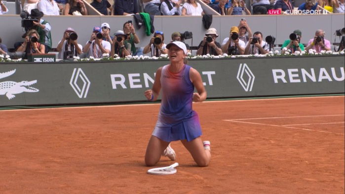 Tennis / Roland Garros 2024 :  Iga Swiatek remporte la finale féminine