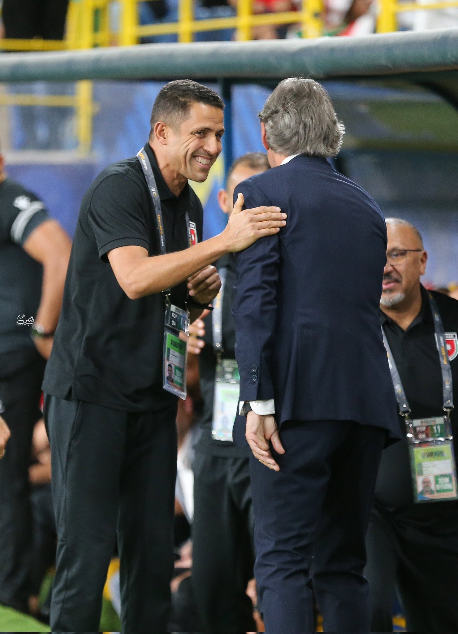 Qualifs. CDM 26. Asie. 2e tour/ Arabie Saoudite vs Jordanie:  Ammouta renverse Mancini (vidéo) !