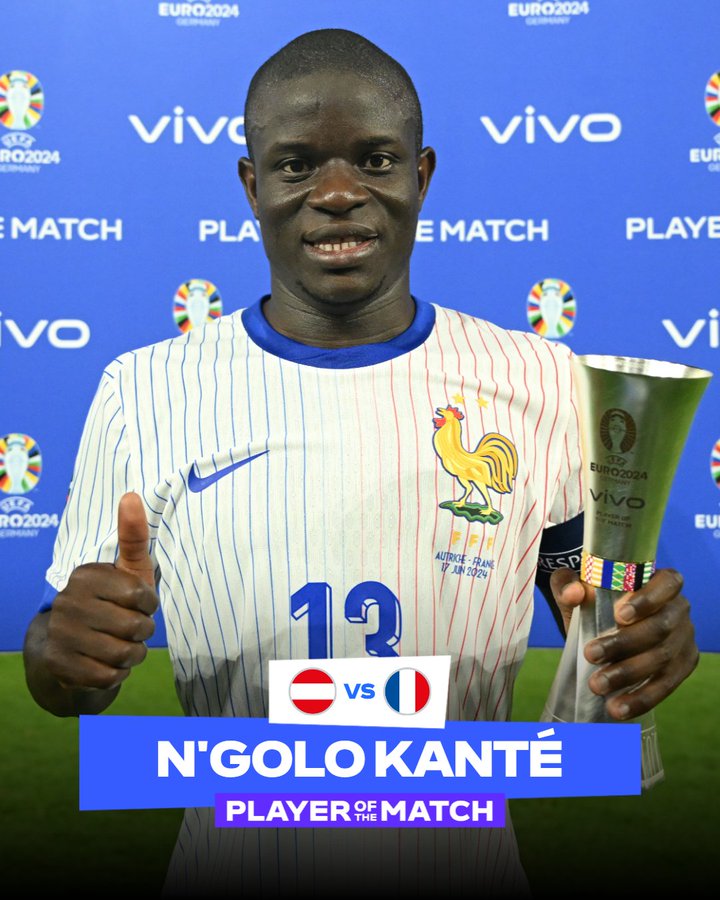 Euro 2024: La France difficilement victorieuse de l'Autriche