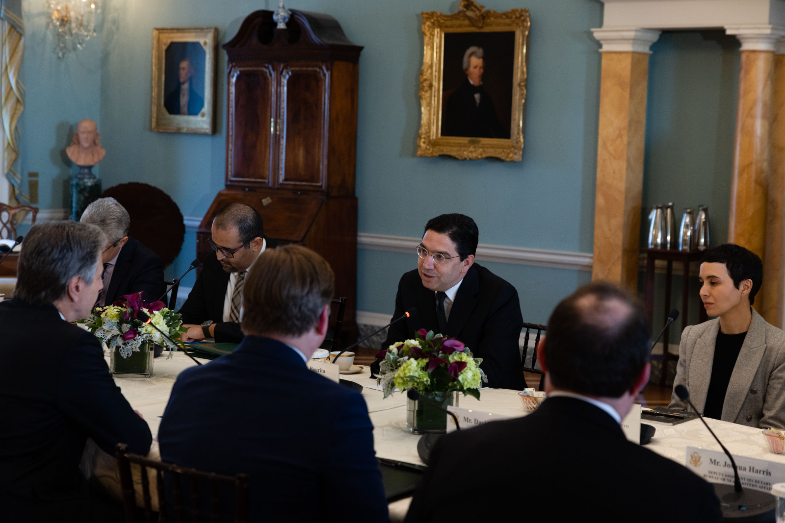 Antony Blinken salue le leadership régional du Maroc lors d'un entretien avec Nasser Bourita