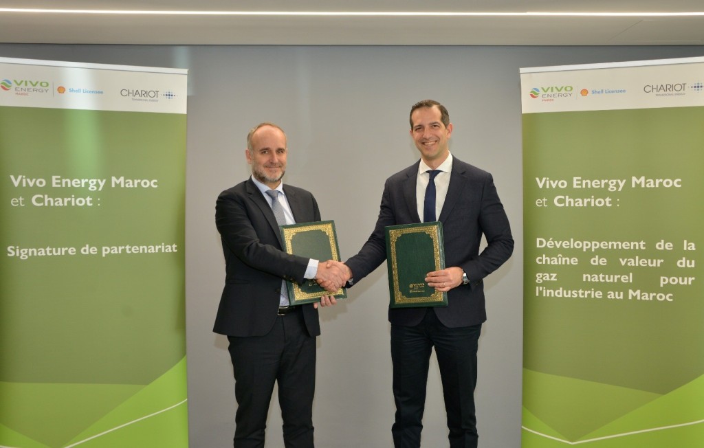 Chariot-Vivo Energy : Un accord pour commercialiser le gaz au Maroc