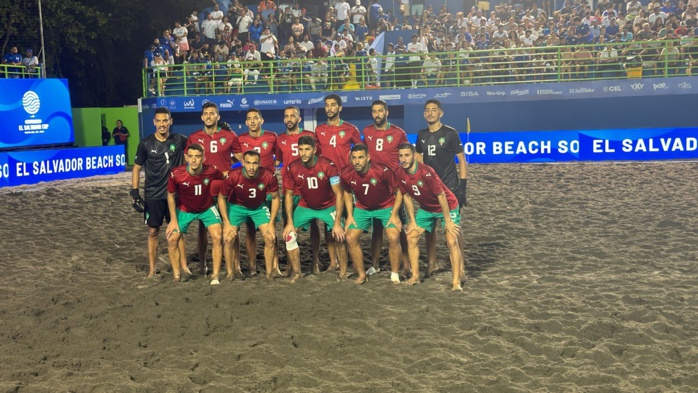Beach soccer : Le Maroc qualifié à la CAN 2024 en Egypte