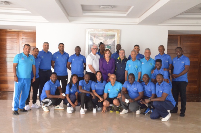 Volleyball / Journée d’ouverture du Stage du FIVB et de la CAVB à Salé :  Prise de contact et introduction