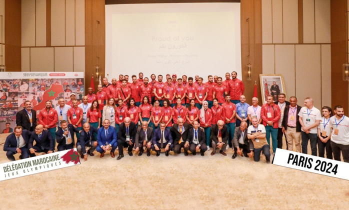 JO Paris 24: La délégation des sportifs marocains hôte du CNOM