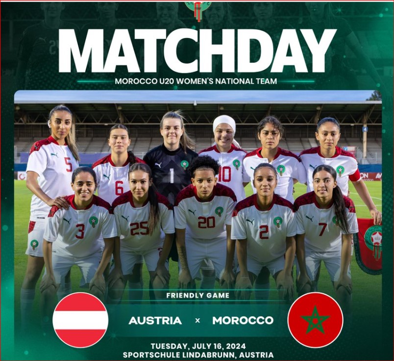 Préparation CDM féminine U20 / Amical Autriche-Maroc ce mardi