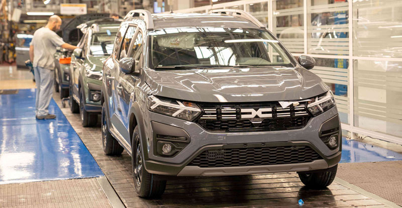 Dacia lance la fabrication de 100.000 Jogger à l’usine de Tanger