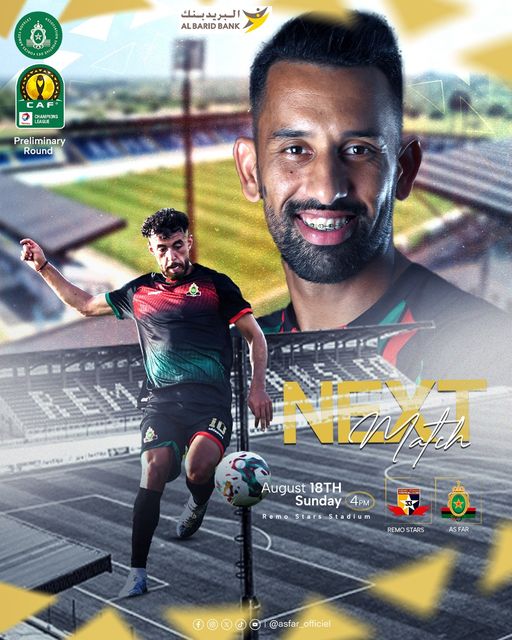 Ligue des champions: L’AS FAR au Nigeria pour sécuriser le match "retour"