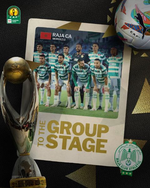 LDC. CAF: Le Raja disputera la phase de poules