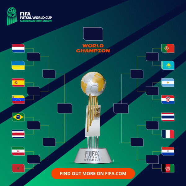 CDM Futsal 24 :   Le Maroc affrontera l’Iran en 8e de finale