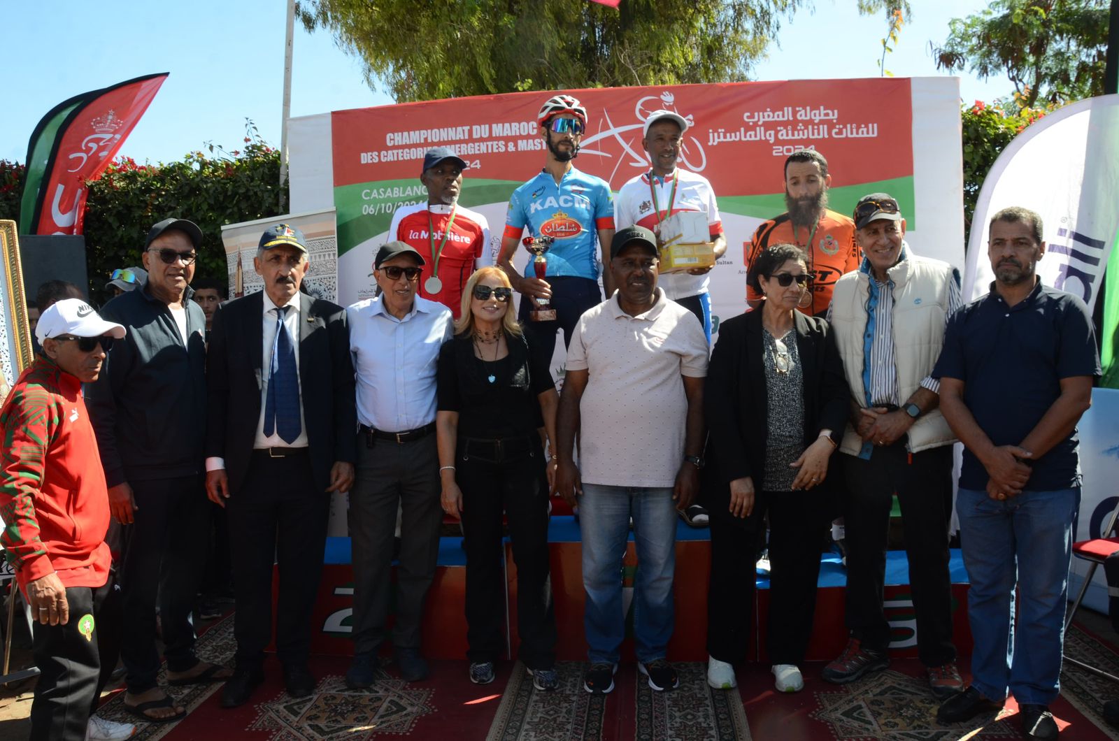 Cyclisme : Participation record au Championnat du Maroc pour les catégories jeunes, masters et paracyclisme