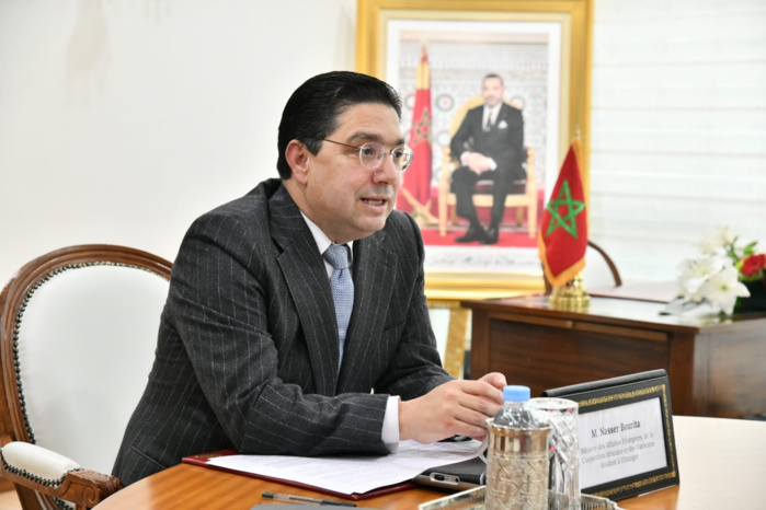 Bourita : La politique migratoire définie par SM le Roi est fondée sur la responsabilité partagée, le combat contre les stéréotypes et la mobilisation contre les réseaux de trafic d’êtres humains