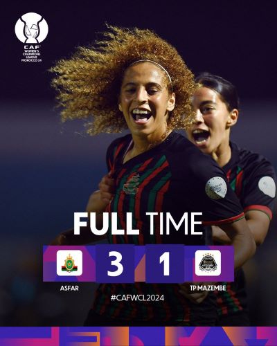 LDC (F) Maroc 24: L’AS FAR, déjà, en demi-finale !