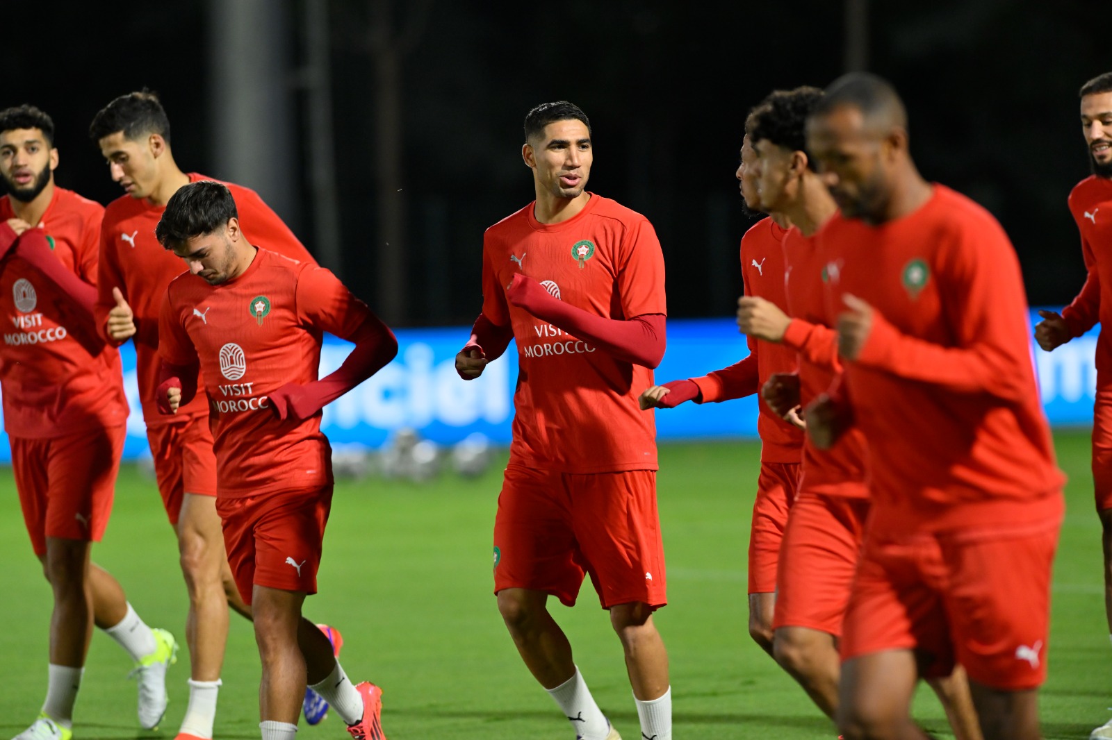 CAN 2025 - Qualifications : Les Lions de l'Atlas se préparent pour le match contre le Gabon