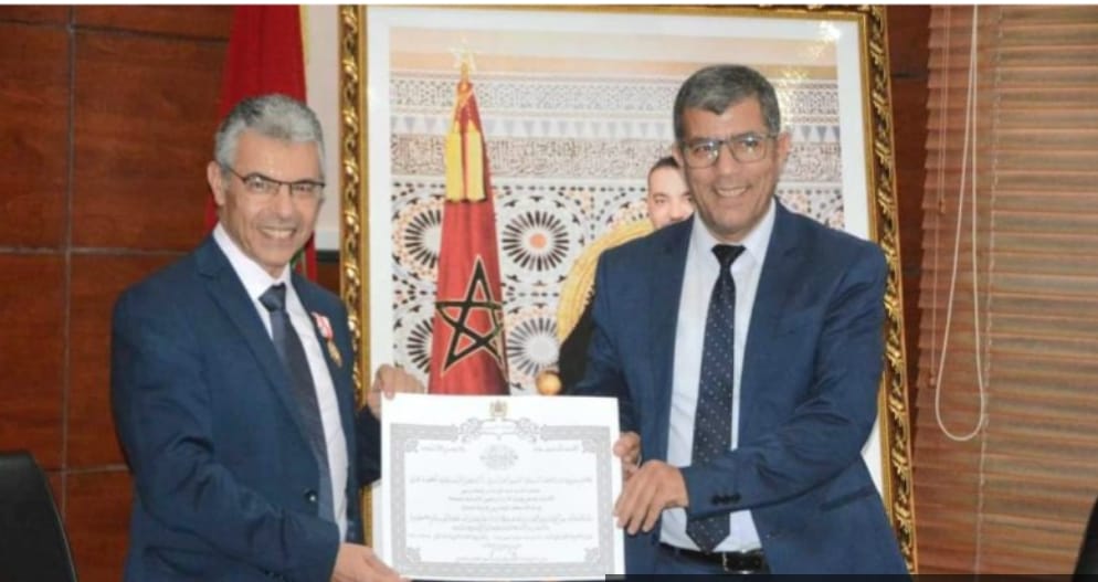 Cérémonie de remise de Wissams royaux en l'honneur des professeurs et cadres de l'université Chouaib Doukkali