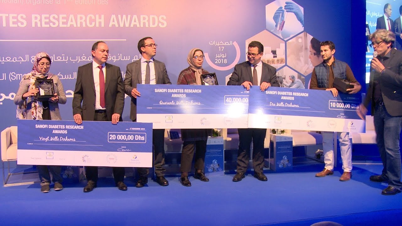 La recherche marocaine récompensée lors du Sanofi Diabetes Research Awards