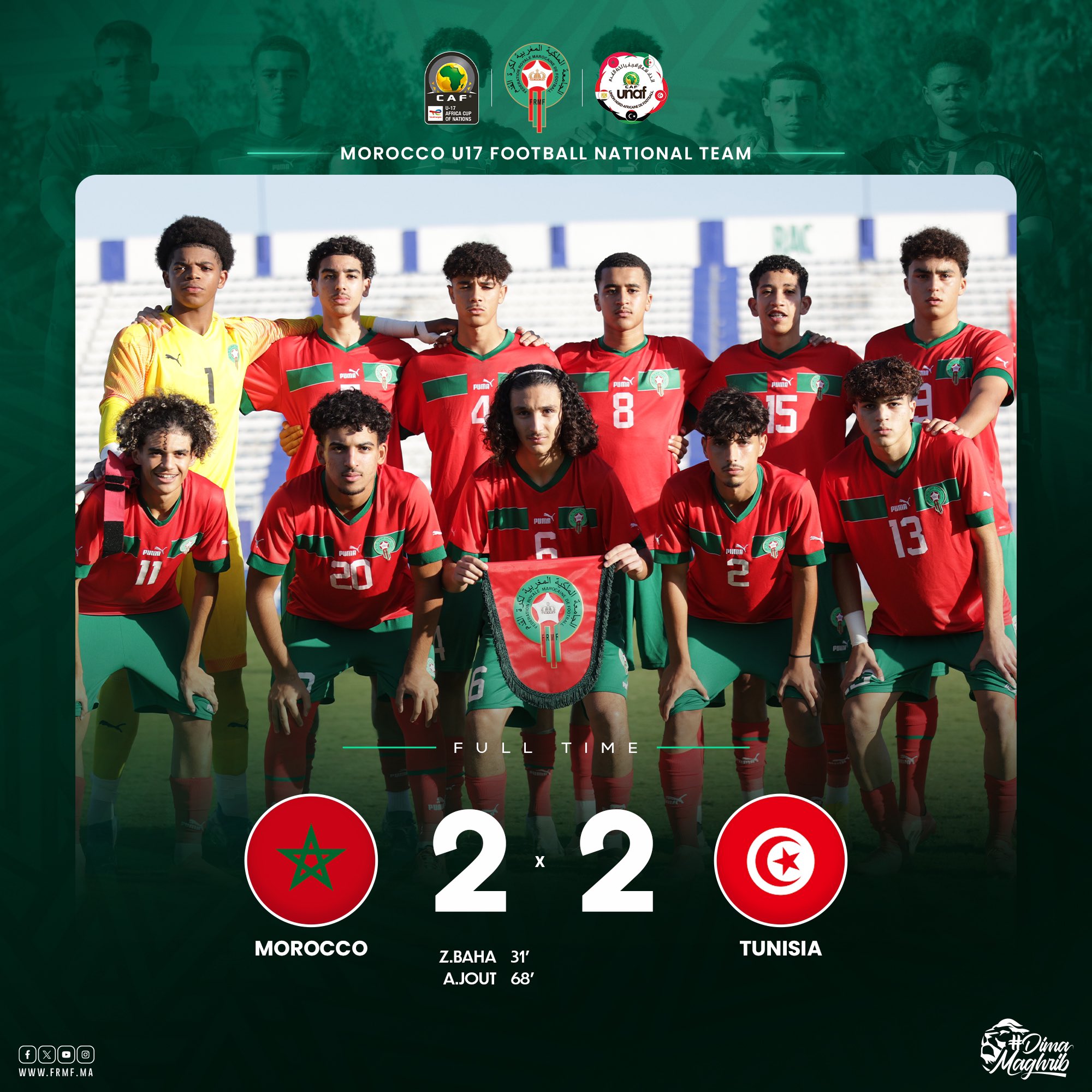 CAN U17 .2025 / Qualifs. Unaf : Les Lionceaux ratent le coche face aux Aiglons dans le temps additionnel