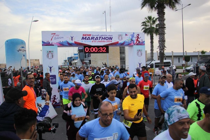 Semi-marathon d'El Jadida: Oualid Jaouadi et Marwa Chihab remportent la 7ème édition