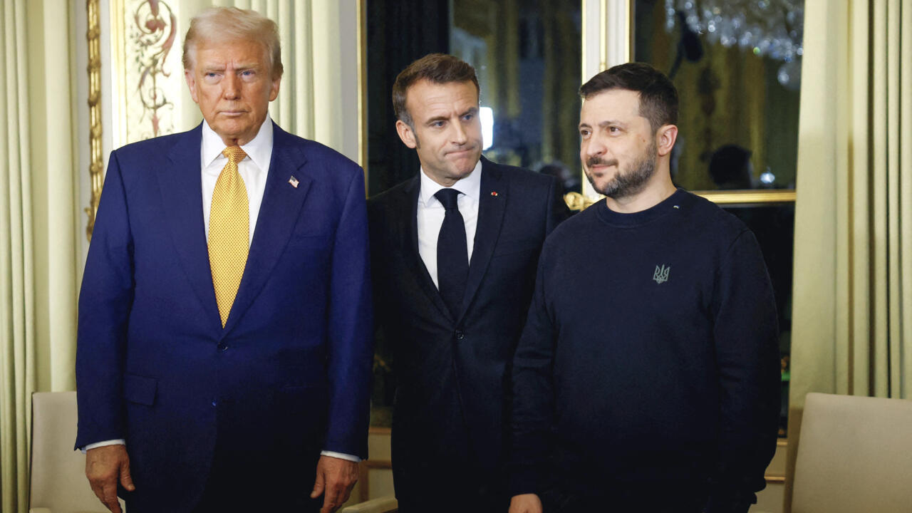 Guerre en Ukraine : Trump et Zelensky réunis à Paris