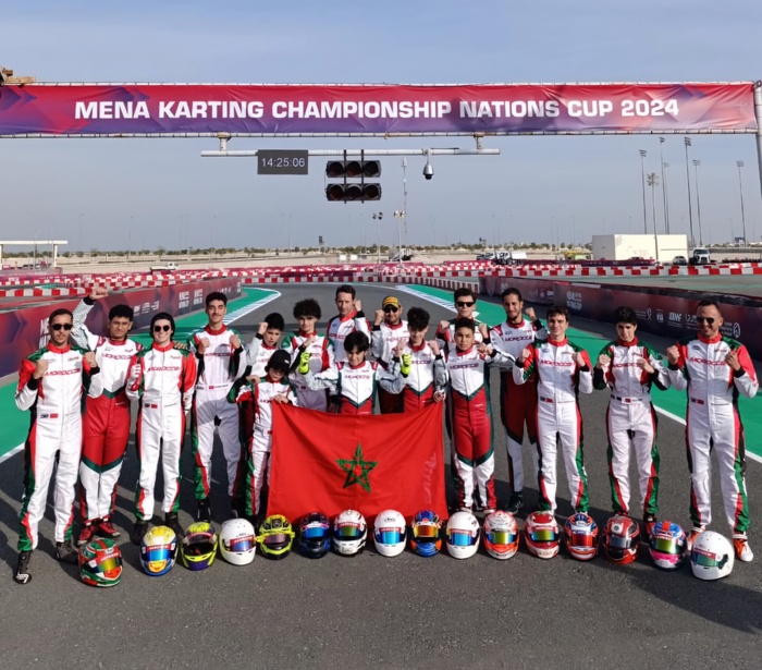 Sports auto / Karting - Le Maroc défend son titre à la MENA Nations Cup
