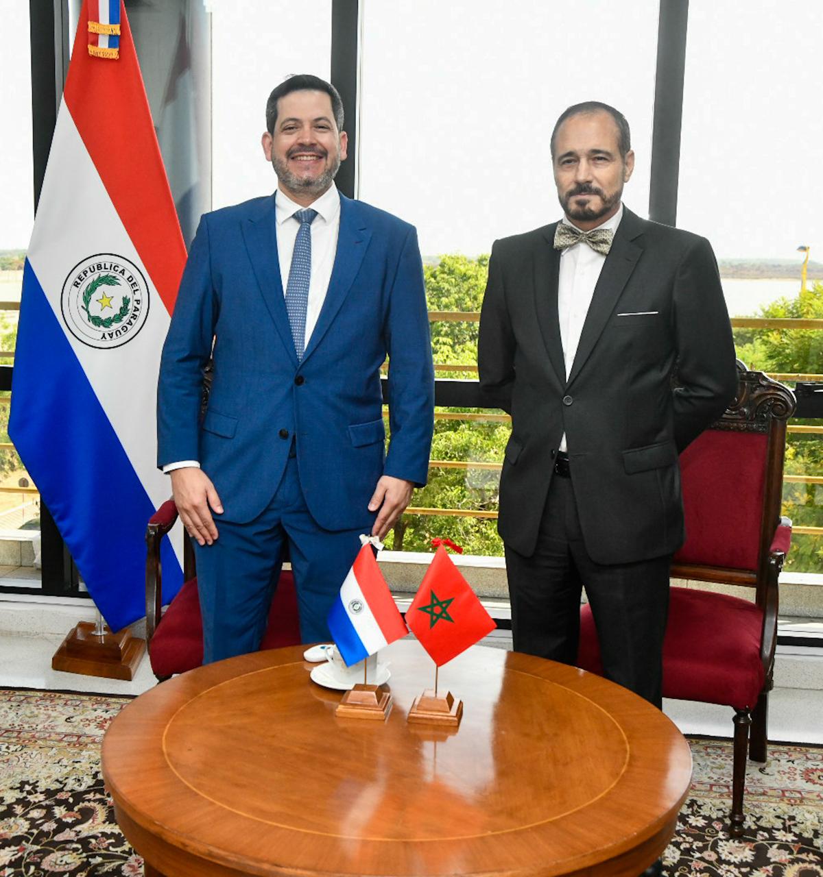 Maroc-Paraguay : L'ambassadeur du Maroc à Asuncion reçu par le président du Sénat paraguayen