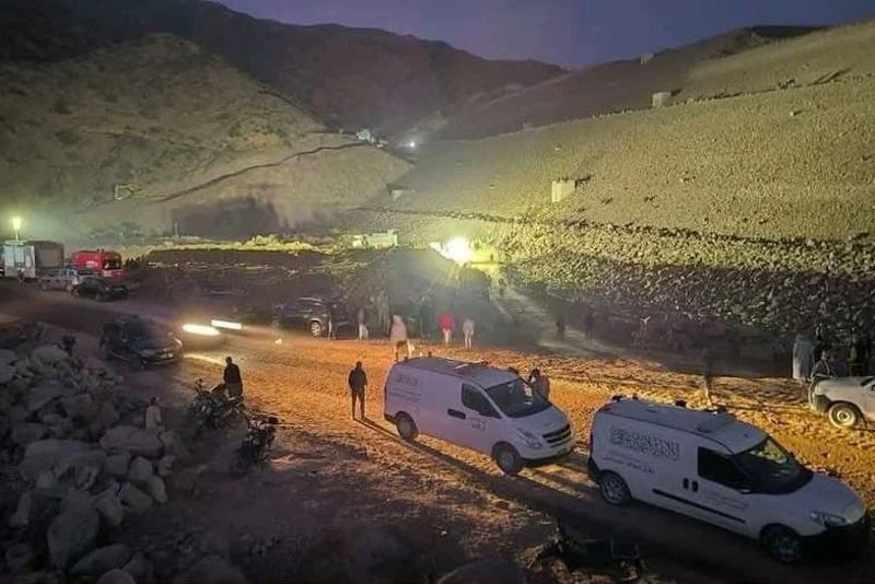 Barrage Mokhtar Soussi : Cinq ouvriers décédés suite à une explosion sur le chantier d'élévation
