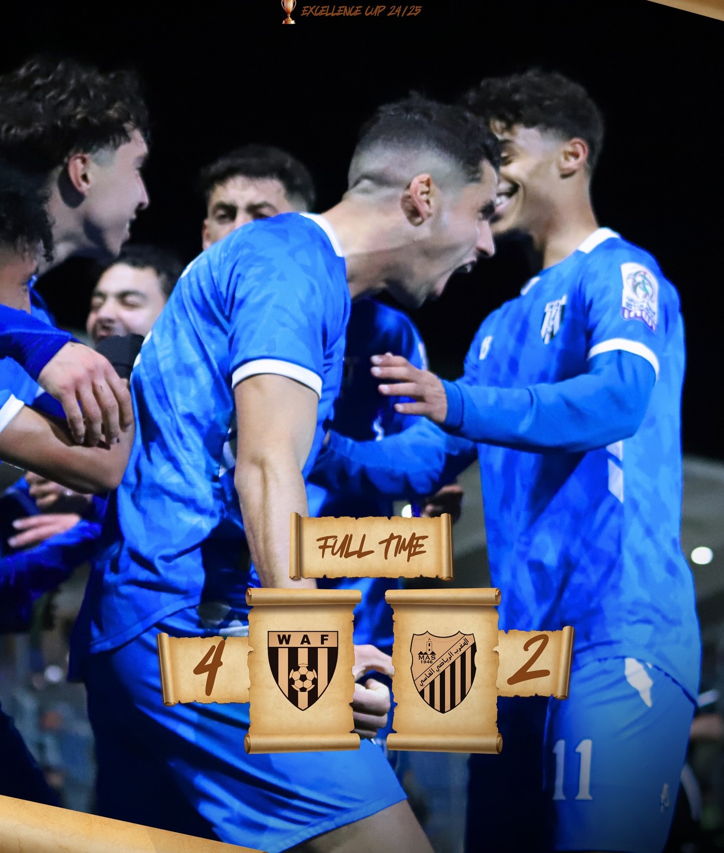 Coupe d'Excellence /J5: Le WAF renverse le MAS en lever de rideau