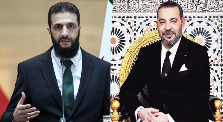 ​SM le Roi félicite Ahmed Al-Charaa à l'occasion de son accession à la présidence de la République arabe syrienne