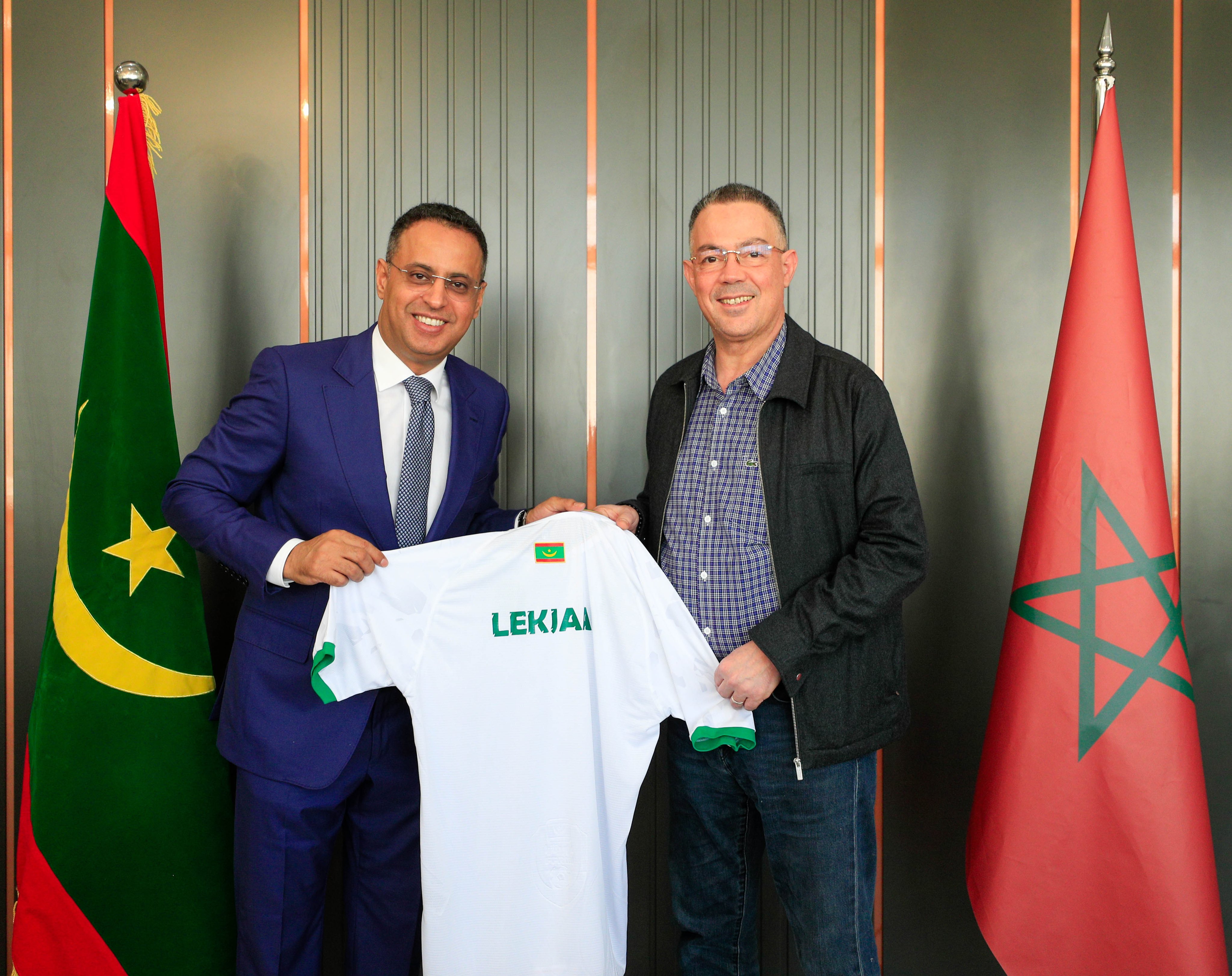 FRMF : M. Fouzi Lekjaâ était en Mauritanie