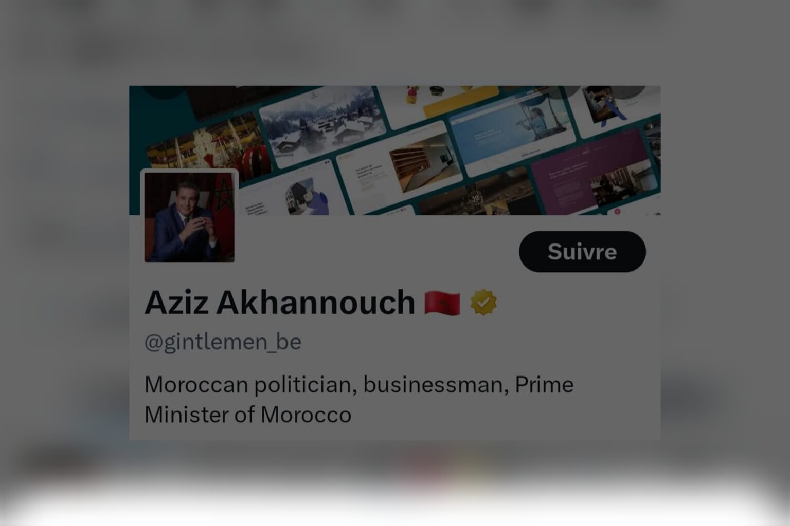 Un faux compte sur "X" usurpe l'identité d’Akhannouch pour commettre des actes d'escroquerie