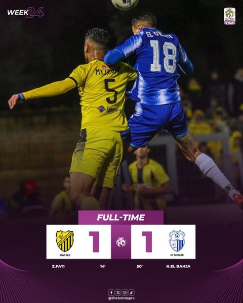 Botola D1/J24: Le MAS perd deux points, l’IRT en gagne un !