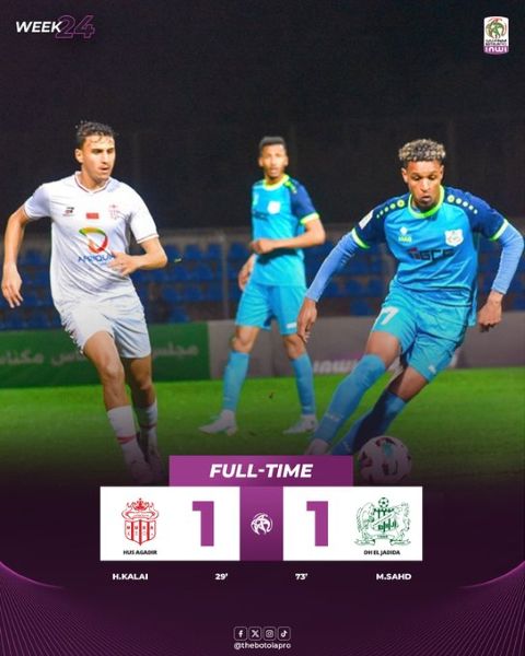 Botola J24: Le Hassania potentiel barragiste !