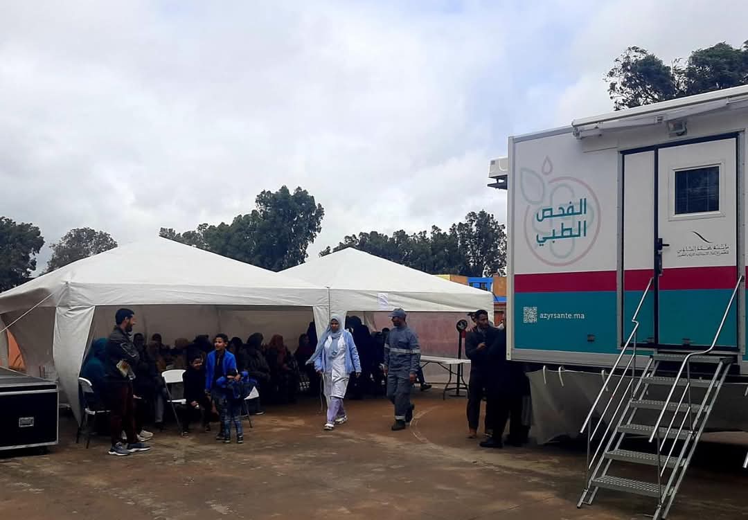 La caravane médicale mobile et multidisciplinaire AZYR fait escale à Sidi Bennour