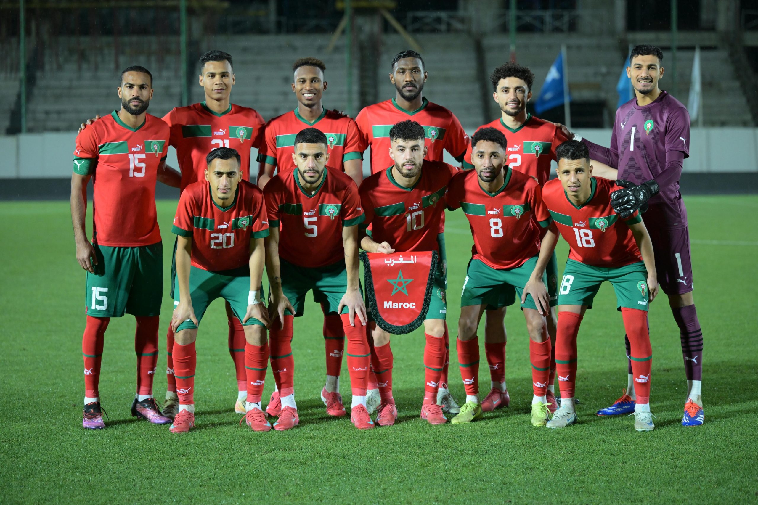 Prépa. CHAN 25: Le Maroc prend le dessus sur la Guinée