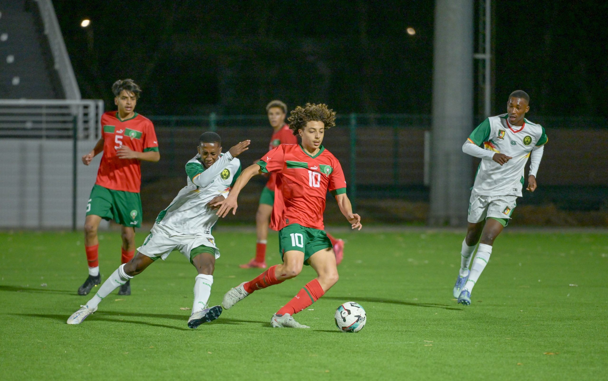 Foot amical : Lourde défaite des U16 Marocains face aux U17 Camerounais