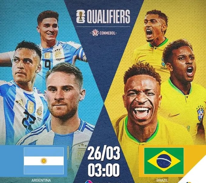 Q. CDM 26 (AMSUD) / Cette nuit, Argentine-Brésil : Horaire ? Chaînes ?