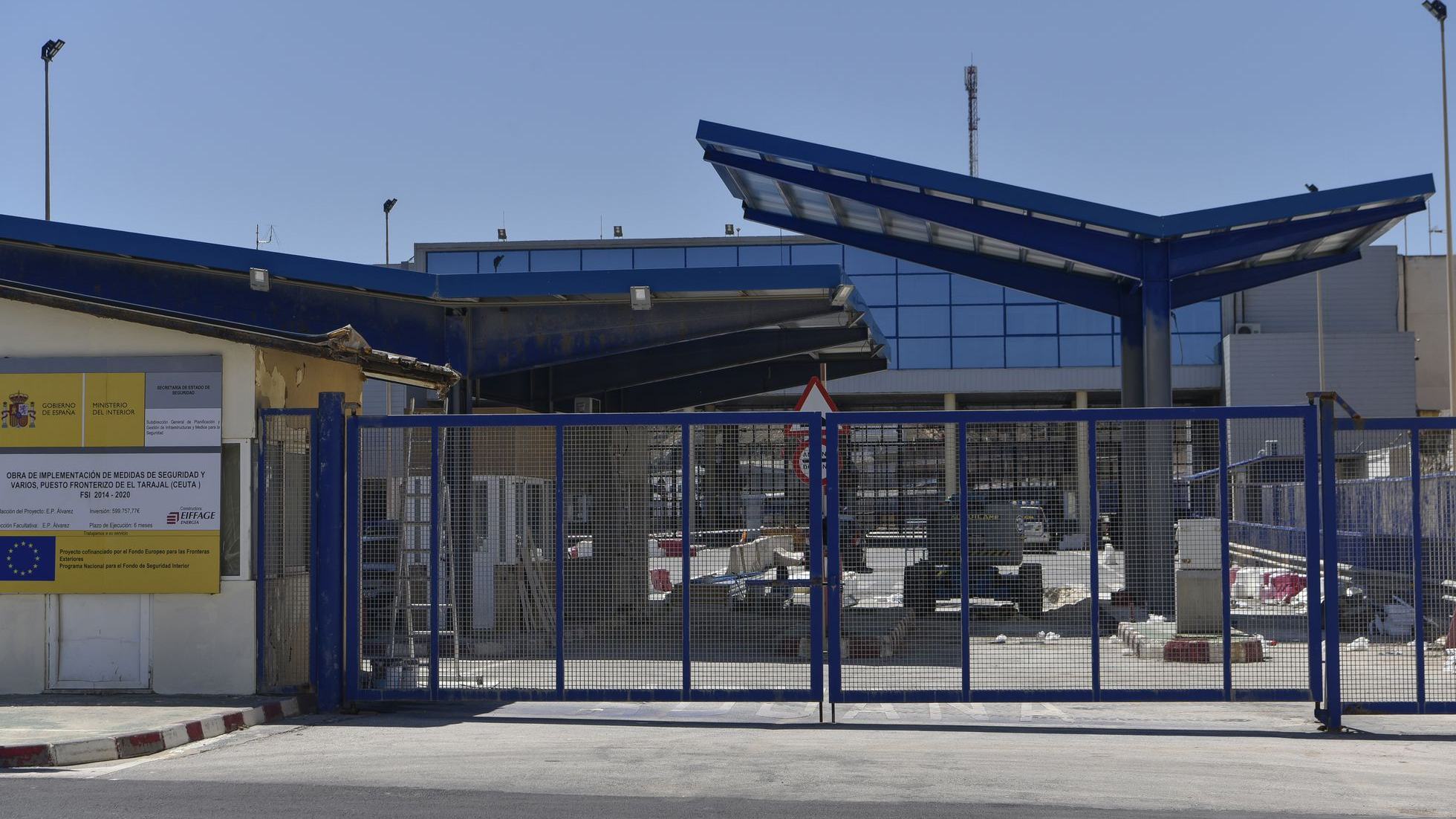 Sebta : première livraison de granulats depuis le Maroc