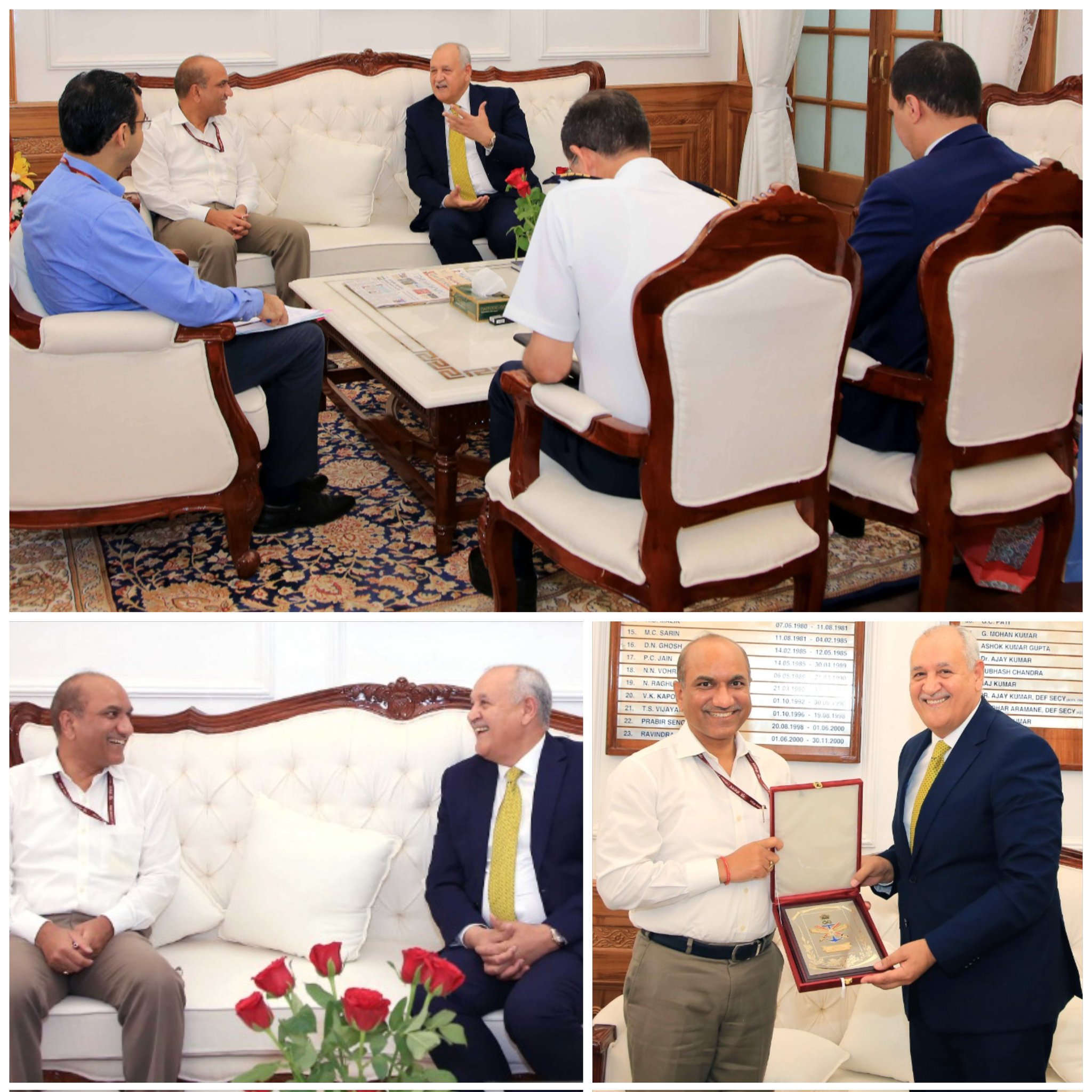 Maroc-Inde: l'ambassadeur du Maroc à New Delhi rencontre un haut responsable militaire indien