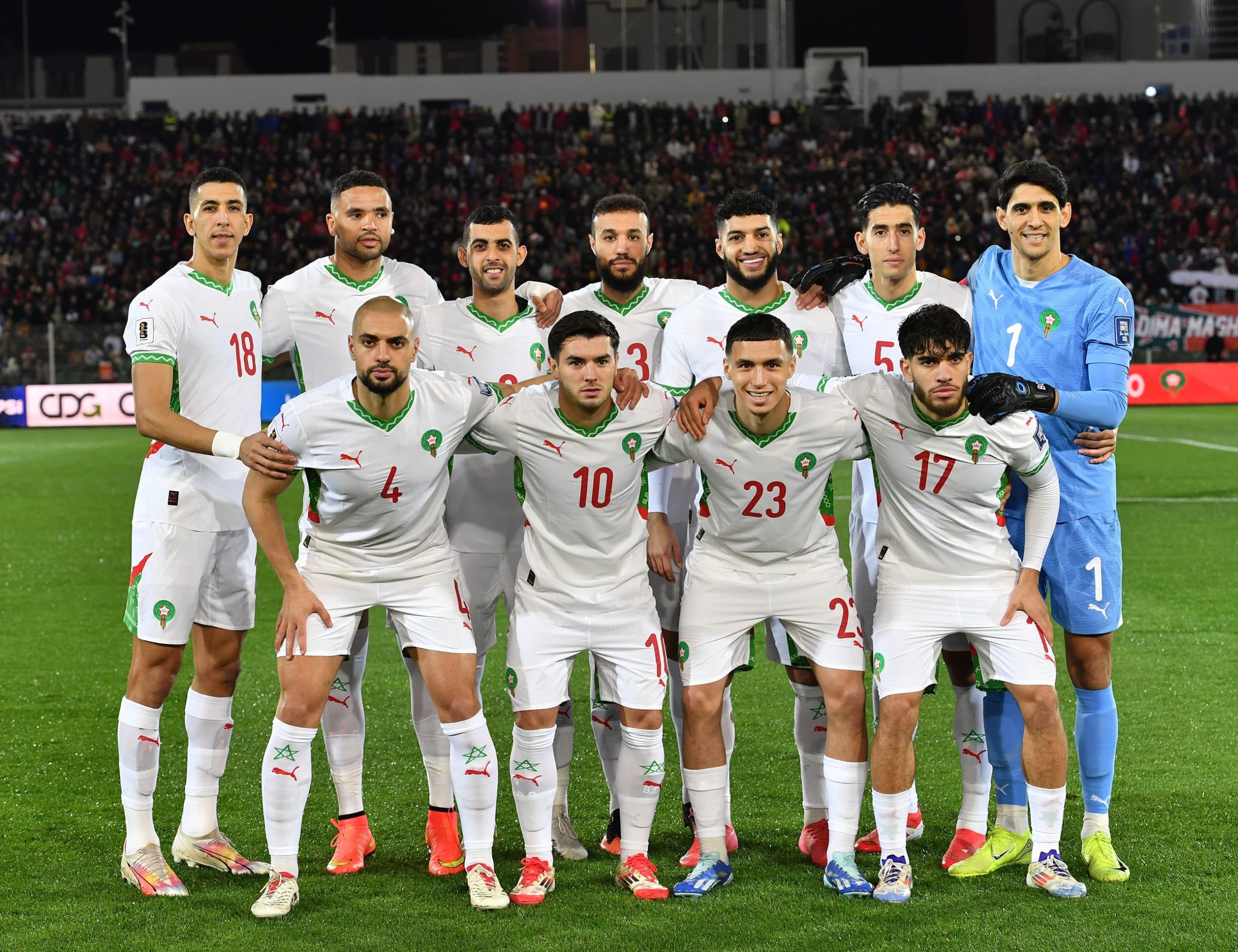 Classement FIFA Avril 25:  Le Maroc 12e mondial, 1er africain
