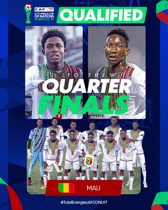 CAN U17 : Le Mali valide son billet pour les quarts et la CDM U17
