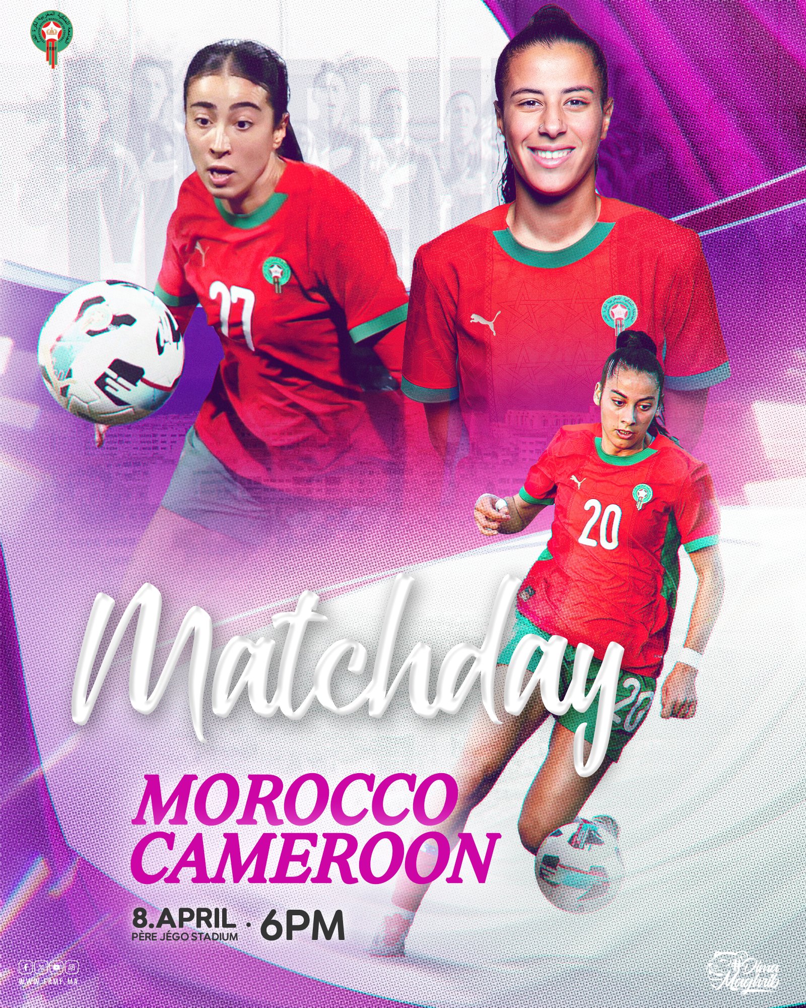 Prépa CAN(F) : Ce soir, les Lionnes de l’Atlas en amical face aux Lionnes Indomptables