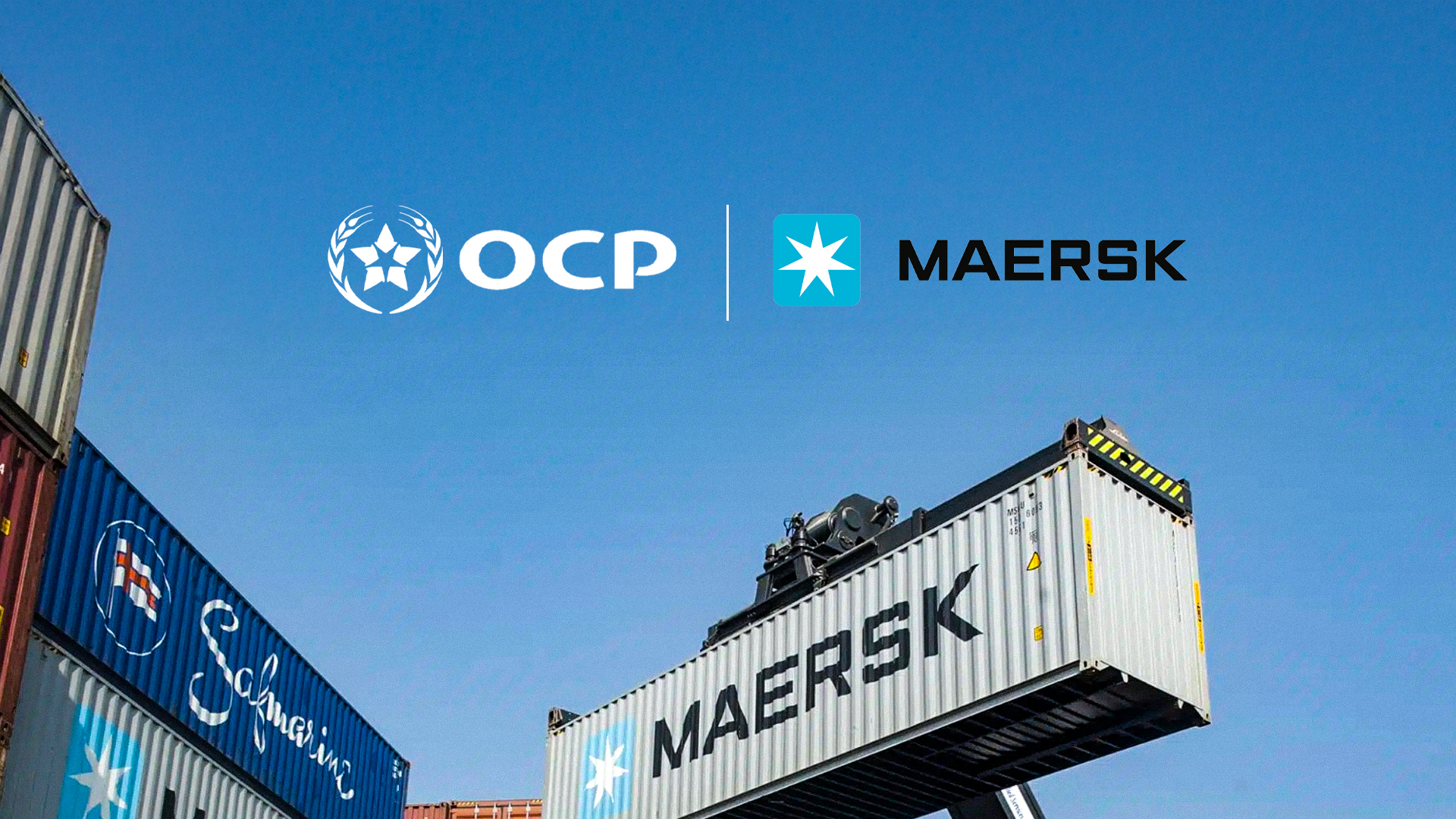 OCP et Maersk renforcent leur partenariat stratégique pour des solutions logistiques durables et résilientes