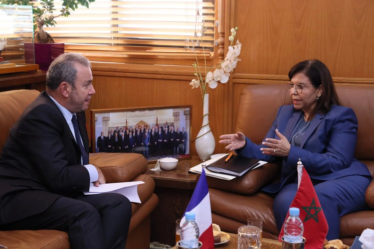 Échanges préparatoires à l'UNOC-3 : Driouich s'entretient avec l'ambassadeur de France au Maroc