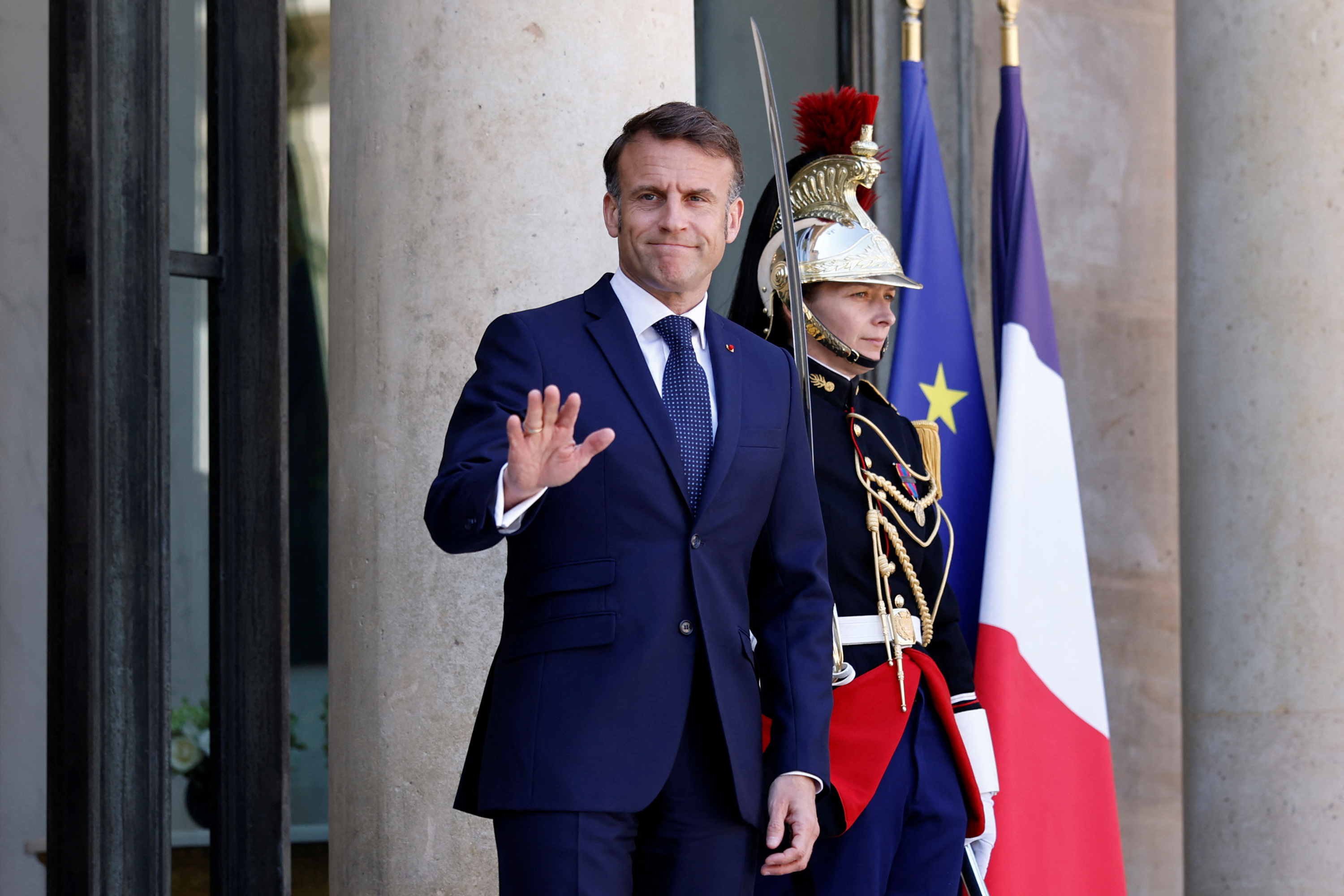 La France pourrait reconnaître l'Etat palestinien "en juin", dit Macron